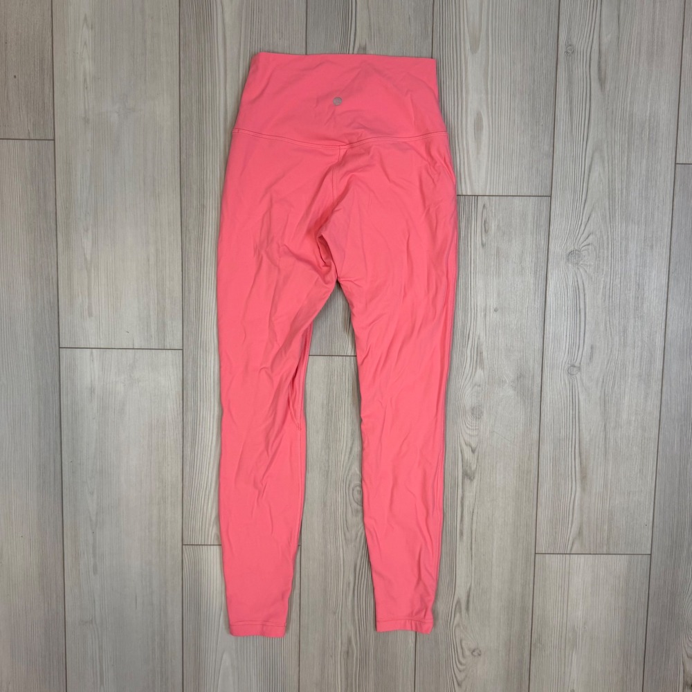 Lululemon Align High-Rise Pant 28" Pink Nulu Yoga Leggings LW5ECIS Size 6